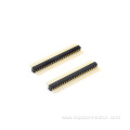 1.27mm Pitch Machined Pin header Connector Straight H2.2mm 1*24P